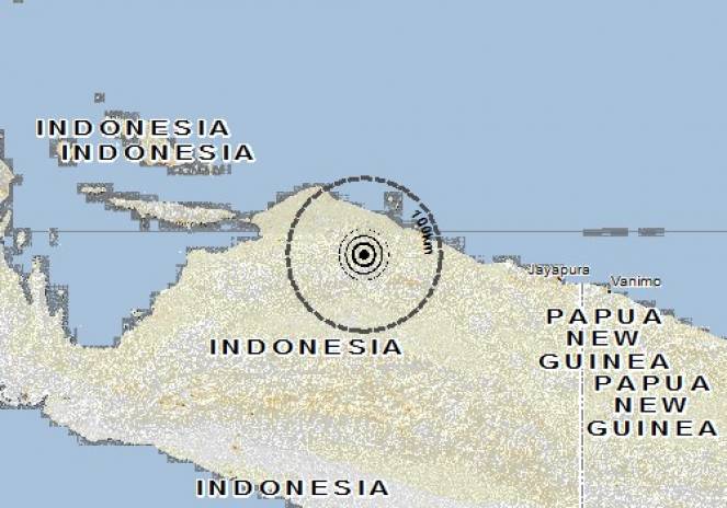 Scossa di terremoto a Kasonawejo, Indonesia