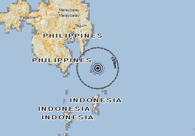 Scossa di terremoto a Governor Generoso, Filippine