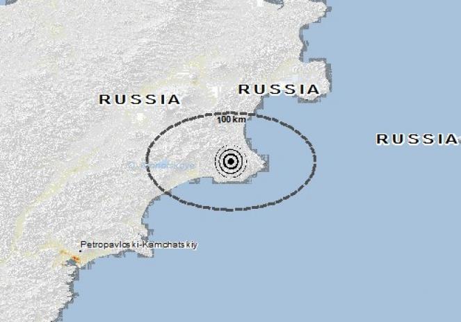 Scossa di terremoto a Klyuchi, Russia