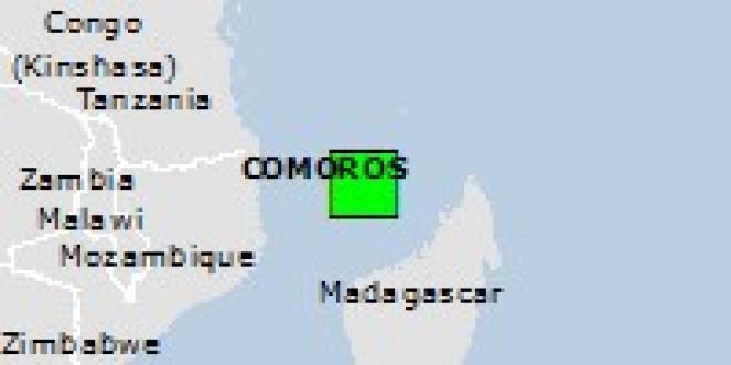 Scossa di terremoto a Mtsamboro, Mayotte