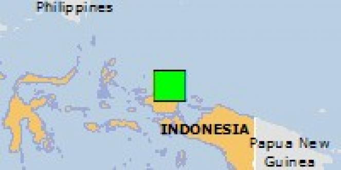 Scossa di terremoto a Saukorem, Indonesia