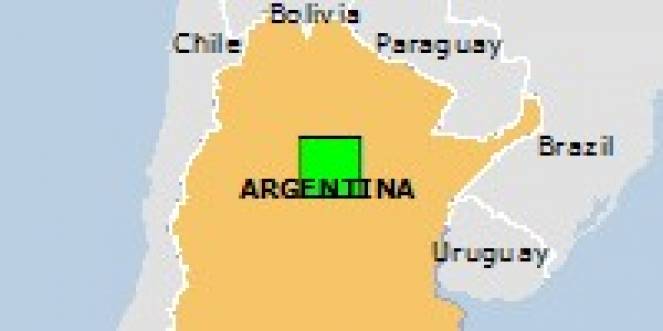 Scossa di terremoto a Herrera, Argentina