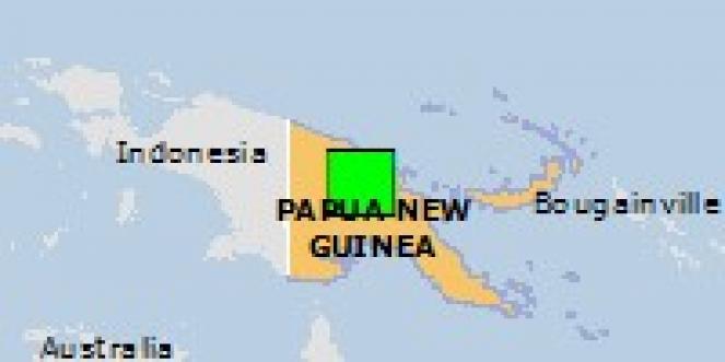 Scossa di terremoto a Rauna, Papua-Nuova Guinea