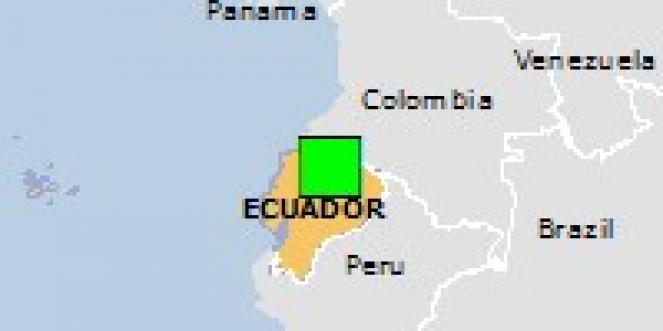 Scossa di terremoto a Piartal, Ecuador