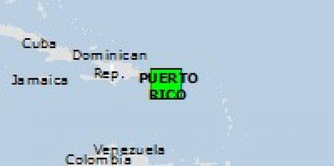 Scossa di terremoto a Playa de Ponce, Porto Rico