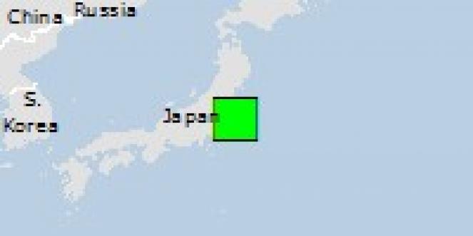Scossa di terremoto a Hitachi, Giappone