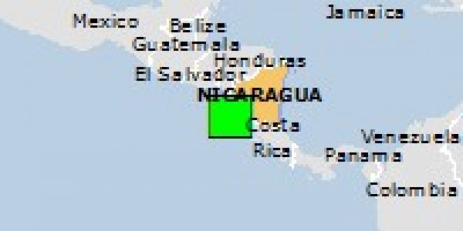 Scossa di terremoto a San Rafael del Sur, Nicaragua