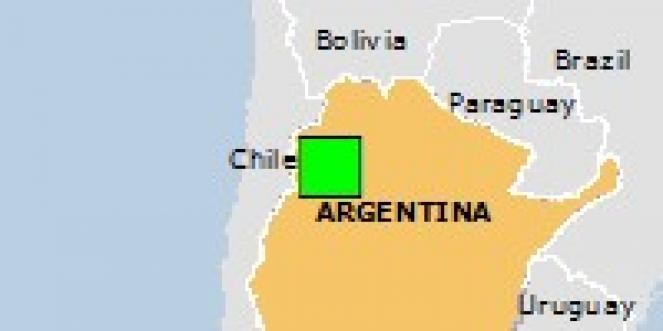 Scossa di terremoto a Cafayate, Argentina