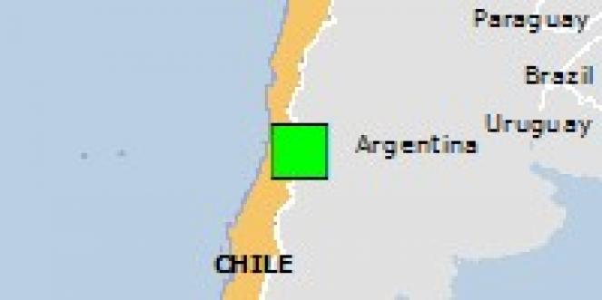 Scossa di terremoto a Puente Alto, Cile
