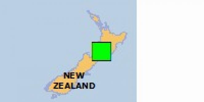 Scossa di terremoto a Ohakea, Nuova Zelanda