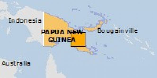 Scossa di terremoto a Popondetta, Papua-Nuova Guinea
