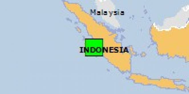 Scossa di terremoto a Kambang, Indonesia