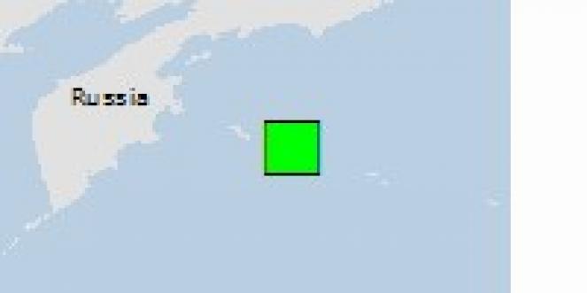 Scossa di terremoto a Attu Island, Stati Uniti d'America