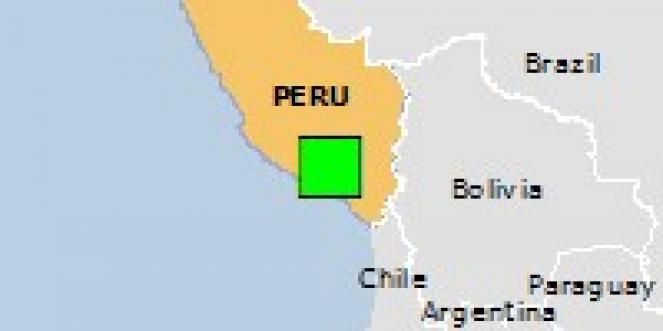 Scossa di terremoto a Huambo, Perù