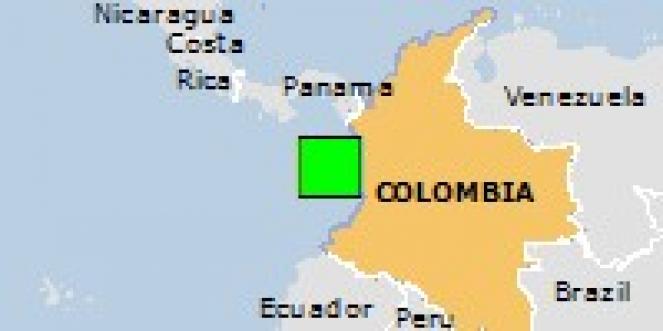 Scossa di terremoto a Pizarro, Colombia