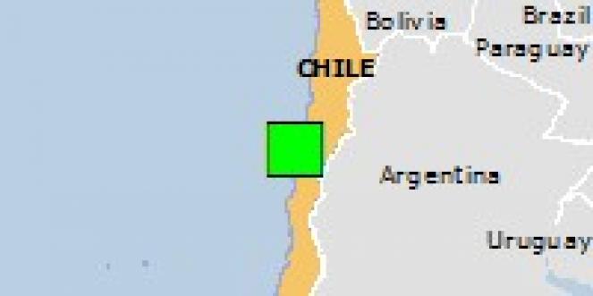 Scossa di terremoto a Vallenar, Cile