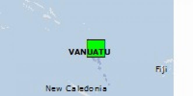 Scossa di terremoto a Saratamata, Vanuatu