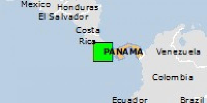 Scossa di terremoto a Corregimiento Puerto Armuelles, Panama