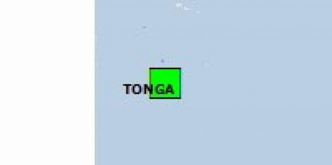 Scossa di terremoto a Pangai, Tonga