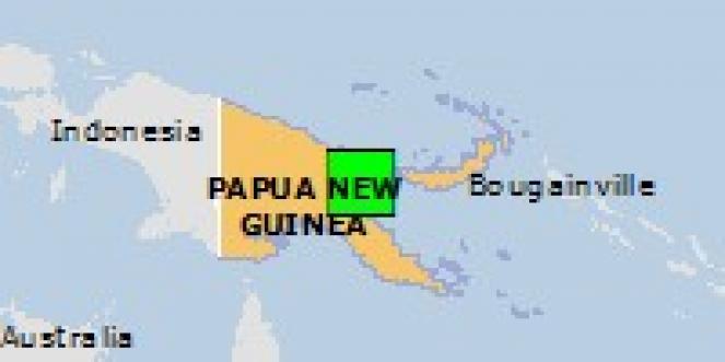 Scossa di terremoto a Nadzab, Papua-Nuova Guinea