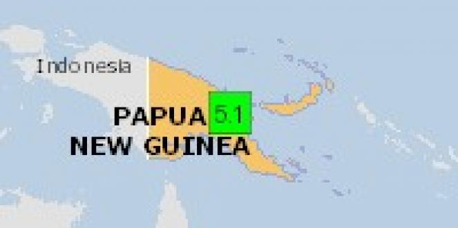 Scossa di terremoto a Kainantu, Papua-Nuova Guinea