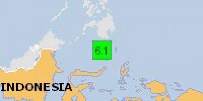 Scossa di terremoto a Naha, Indonesia