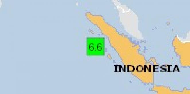 Scossa di terremoto a Onolimbu, Indonesia