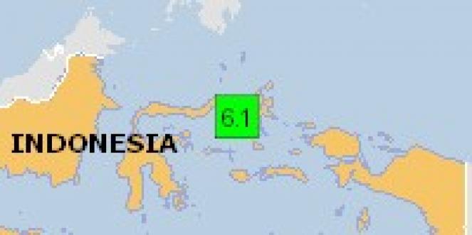 Scossa di terremoto a Jambula, Indonesia