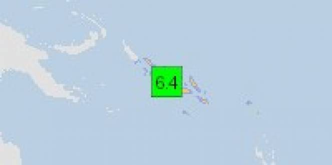 Scossa di terremoto a New Georgia, Isole Salomone