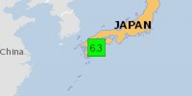 Scossa di terremoto a Saiki, Giappone