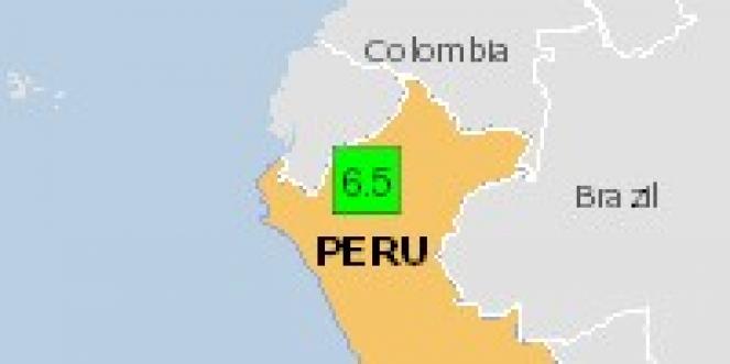 Scossa di terremoto a Barranca, Perù