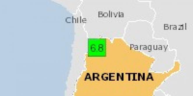 Scossa di terremoto a Susques, Argentina