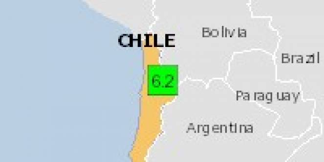 Scossa di terremoto a Calama, Cile