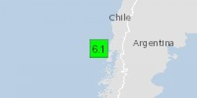 Scossa di terremoto a Ancud, Cile