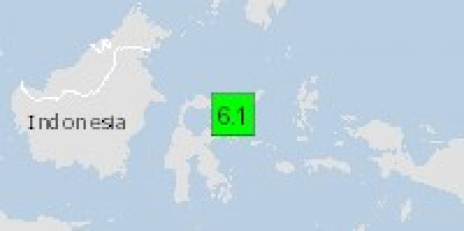 Scossa di terremoto a Bilungala, Indonesia
