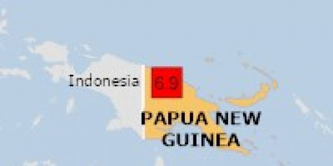 Scossa di terremoto a Wewak, Papua-Nuova Guinea