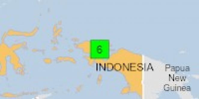 Terremoto Indonesia, scossa di magnitudo 6 a Ransiki, tutti i dettagli