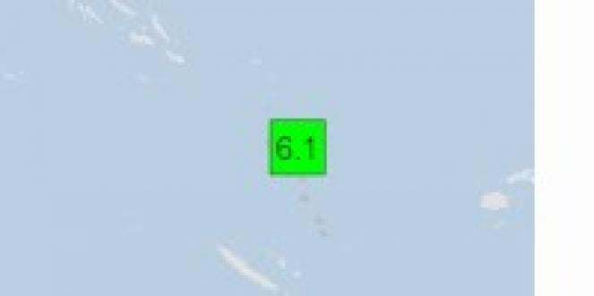 Terremoto Vanuatu, scossa di magnitudo 6.1 a Saratamata, tutti i dettagli