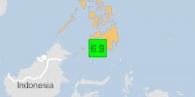 Scossa di terremoto a Kalamansig, Filippine
