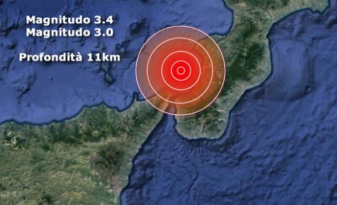 Terremoto Calabria due scosse di magnitudo 3.5 e 3.0