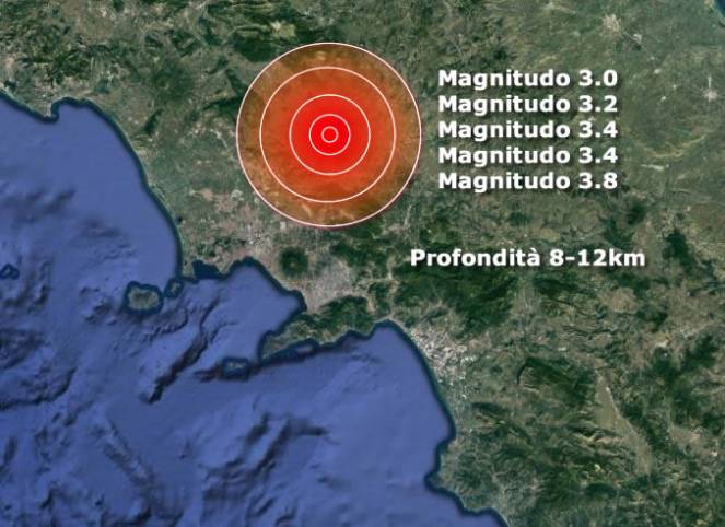 Terremoto Campania: sciame sismico in atto a Benevento.