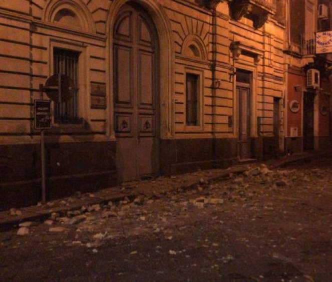 Terremoto in Sicilia, danni nella zona epicentrale