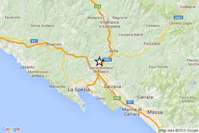 Terremoto Liguria: forte scossa a La Spezia