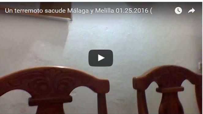 terremoto spagna e marocco. video