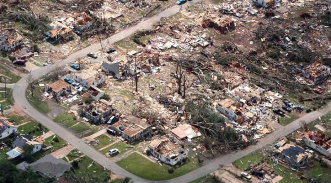 Tuscaloosa 5 anni fa dopo il devastante tornado F5
