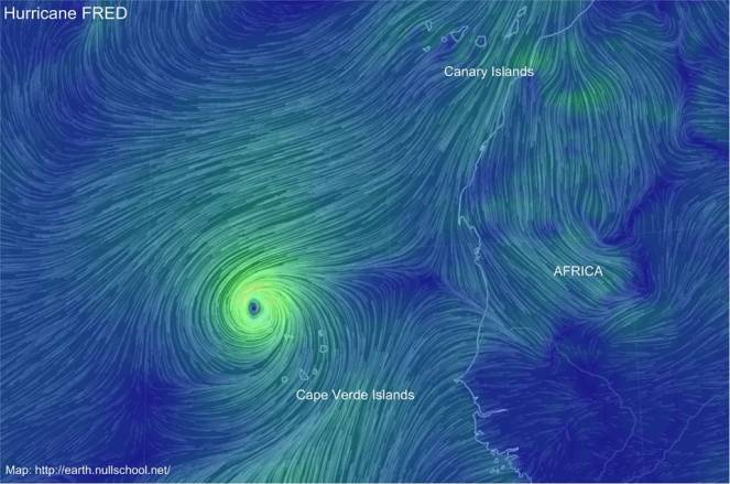 Uragano colpisce le Isole Capo Verde
