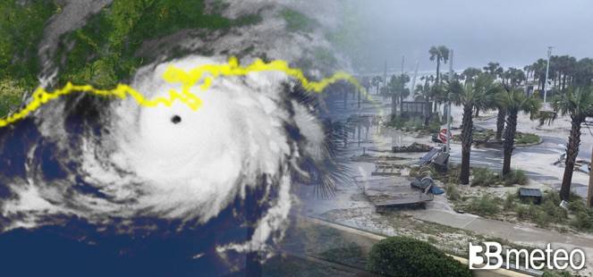 Uragano IDA landfall