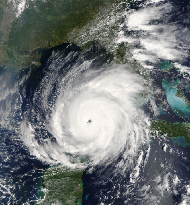 Uragano Rita (2005) nel Golfo del Messico