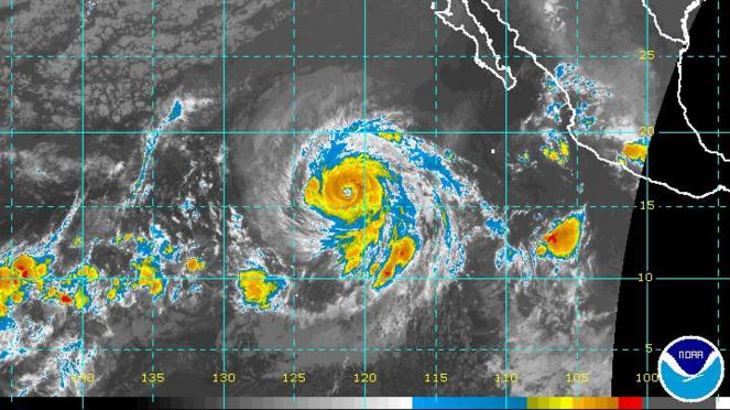 Uragano Sergio verso la Baia della California, la raggiungerà venerdì