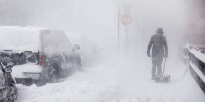 USA Gelo NEVE e Blizzard imminenti temperature fino a -30° in pianura